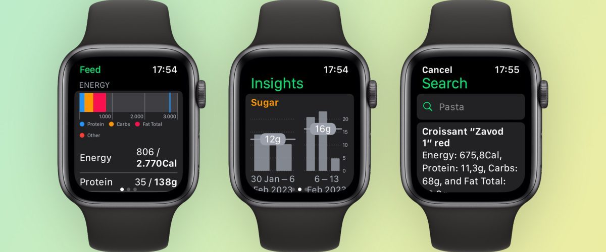 ‘SugarBot’ calorie and sugar tracking app now has a version for Apple Watch