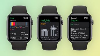 ‘SugarBot’ calorie and sugar tracking app now has a version for Apple Watch