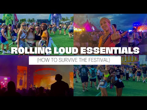 ROLLING LOUD ESSENTIALS | what to bring, where to stay + tips & advice