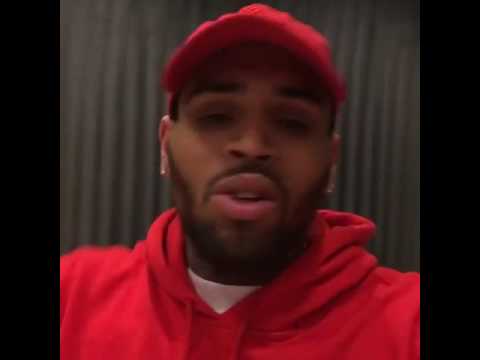 Mediatakeout Chris Brown telling everyone to go out and vote