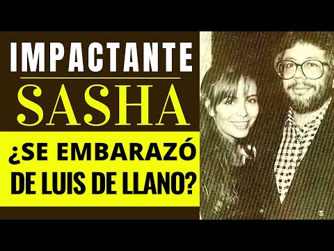 IMPACTANTE | SASHA SOKÖL se EMBARAZÓ de LUIS DE LLANO