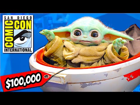 $100,000 Animatronic Grogu Puppet at San Diego Comic Con 2022