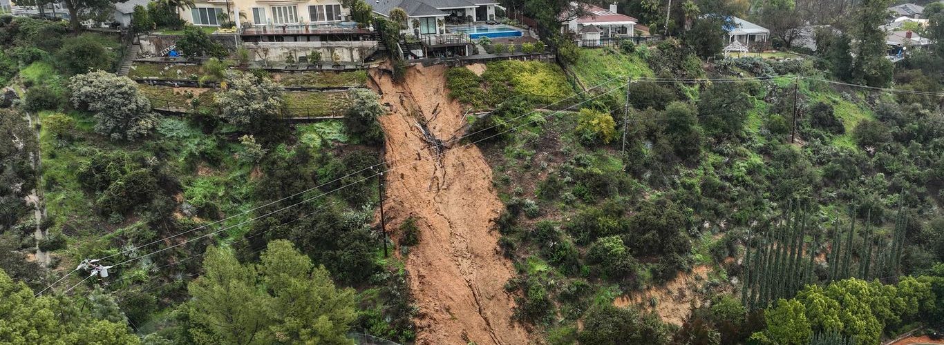 California on track for record snow year as storms cause mudslides and leave people trapped