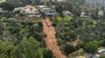 California on track for record snow year as storms cause mudslides and leave people trapped