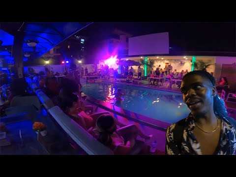 WILD pool party in Pattaya Thailand