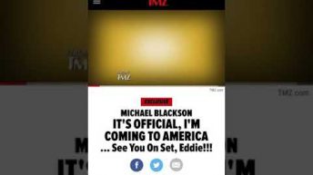 TMZ Breaking News..comedian Michael Blackson to be in Coming 2 America! Thanks Eddie Murphy and Akon