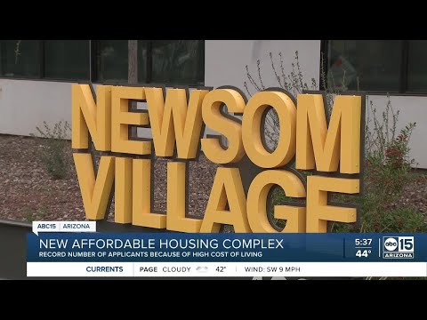 New affordable housing complex in the Valley