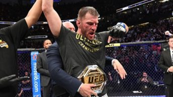 Stipe Miocic reveals UFC has informed him he will face winner of Jon Jones vs. Ciryl Gane in July