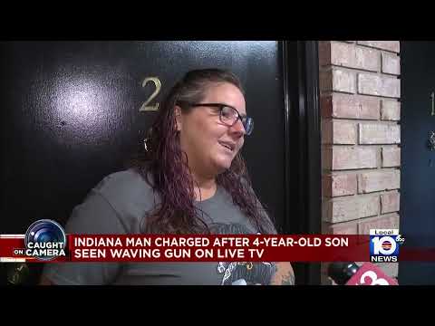 4-year-old waves gun around at apartment complex