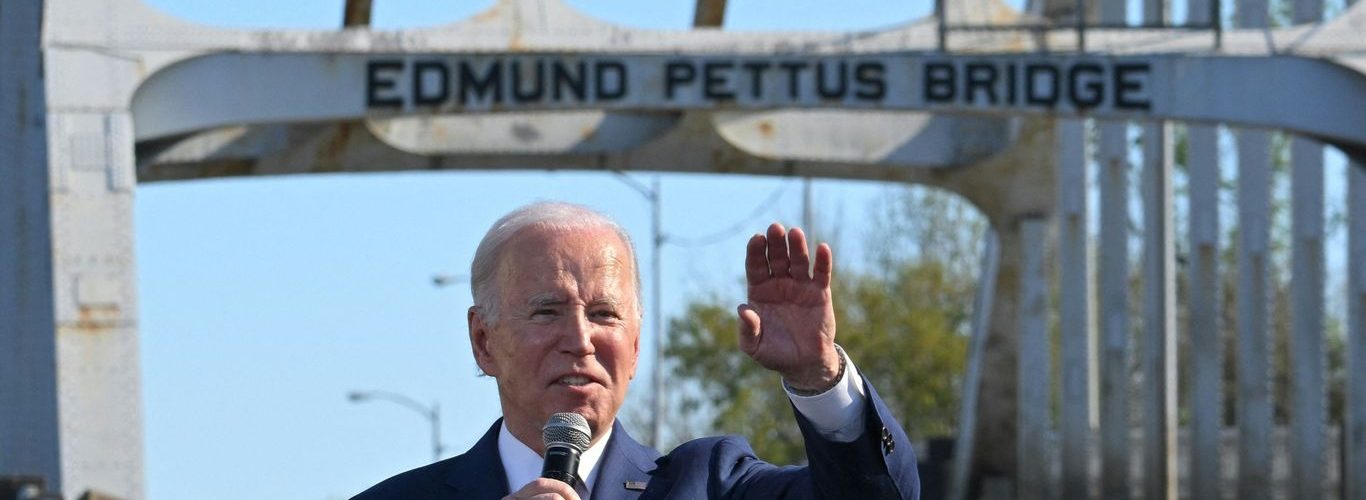 Biden commemorates “Bloody Sunday” in Selma by pushing voting rights reform