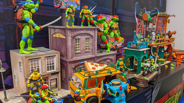 Get Up Close With TMNT: Mutant Mayhem’s Radical New Toys