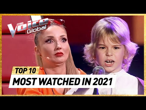 MOST TRENDING Blind Auditions of 2021 | The Voice Kids Rewind