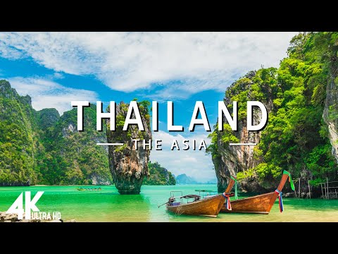 FLYING OVER THAILAND (4K UHD) – Relaxing Music Along With Beautiful Nature Videos – 4K Video HD