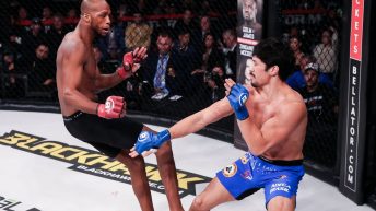 Graphic: Watch MVP explode Yamauchi’s kneecap with kick at Bellator