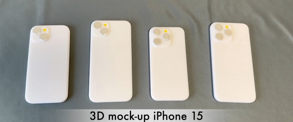 Video shows off 3D-printed iPhone 15 dummy units and tests compatibility with iPhone 14 cases