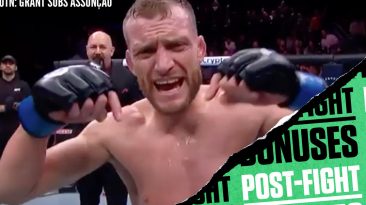 UFC Las Vegas post-fight bonuses: Grant pulls off inverted triangle against Assunção