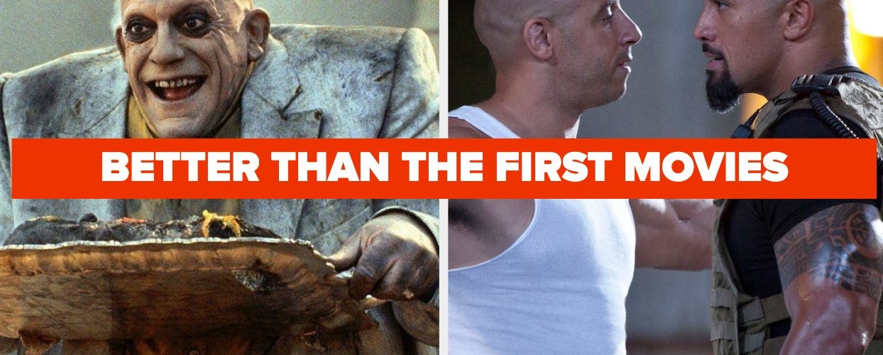 20 Movie Sequels That Definitely Outshine The Original Films