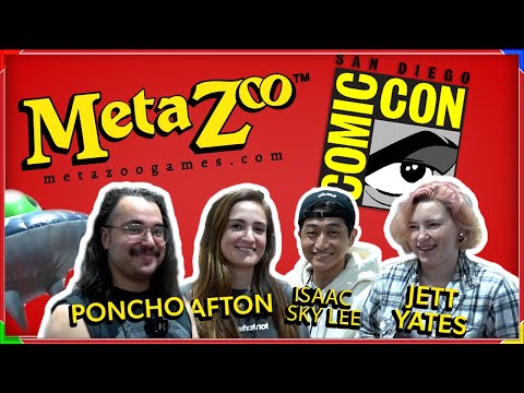 Meet the Artists! MetaZoo Invades San Diego Comic Con With UFO!