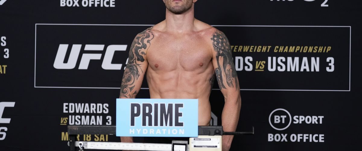 ‘Chaos’ on the scales?! Surprise backup fighter weighs in for UFC 286 