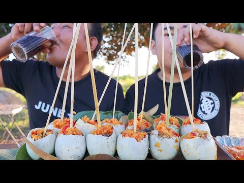 OUTDOOR COOKING | TRENDING GRILLED BALUT MUKBANG (HD)