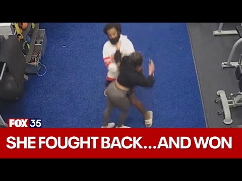 Florida woman fiercely fights off attacker at apartment complex gym