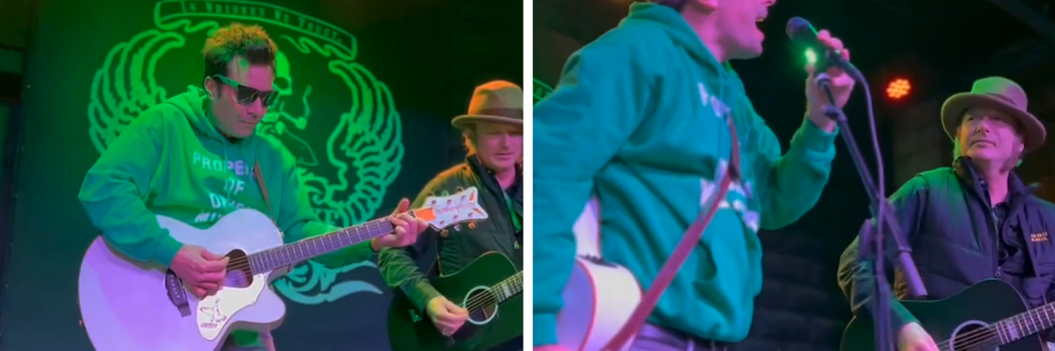 Jimmy Fallon Performs with Local NY Band at Bar on St. Patrick’s Day