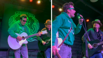 Jimmy Fallon Performs with Local NY Band at Bar on St. Patrick’s Day