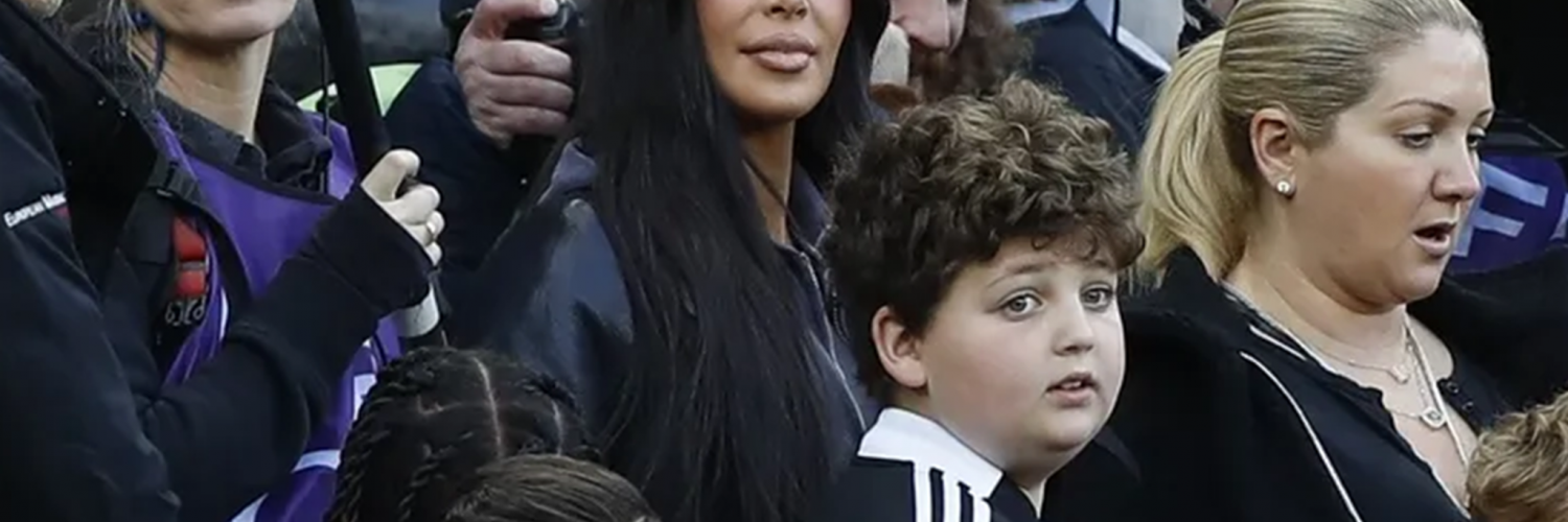 Kim Kardashian Continues ‘Soccer Tour’ with Son Saint at Paris PSG Game