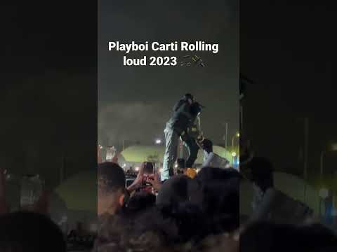 Playboi Carti Rolling Loud 2023 #playboicarti #carti #shorts