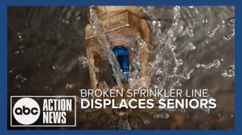 Broken sprinkler line displaces nearly 100 seniors from Port Richey apartment complex