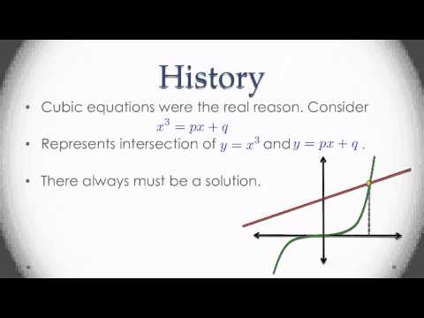 Week1Lecture1: History of complex numbers