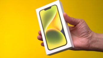 Download the new yellow iPhone 14 wallpaper right here