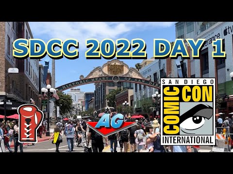 San Diego Comic Con 2022 SDCC DAY 1 QUICK WALKTHROUGH