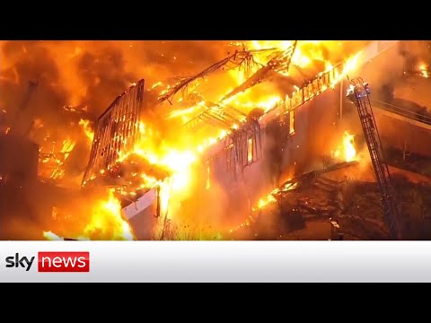 US: Blaze engulfs church complex in New Jersey