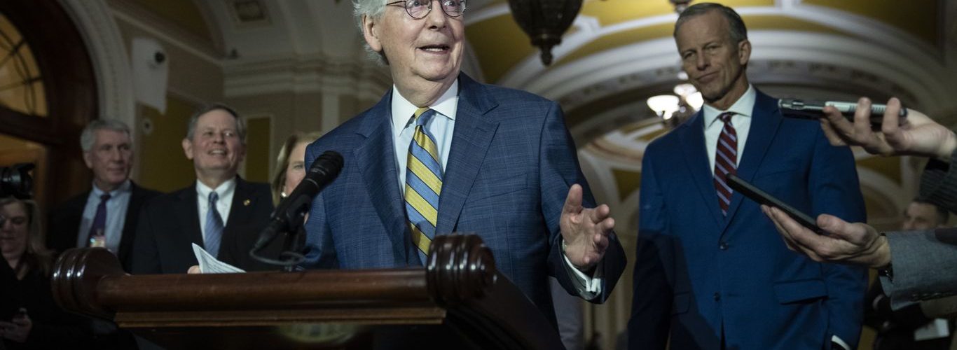 McConnell completes physical therapy, will work from home for “next few days”