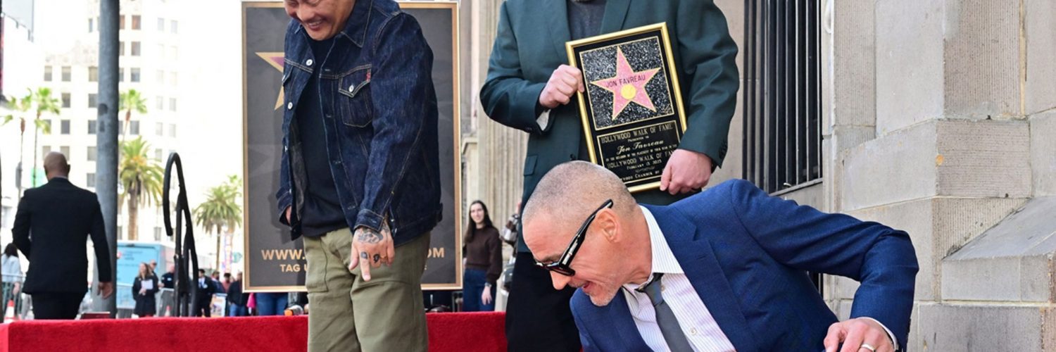 Robert Downey Jr.’s Gum From Jon Favreau Walk of Fame Hits eBay for $55k