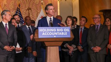 California Gov. Newsom hails new price gouging law: “California took on Big Oil and won”