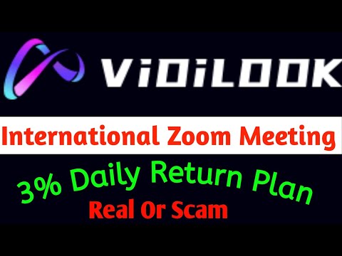 ViDiLOOK International Zoom Meeting || #vidilook