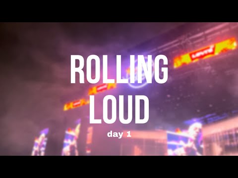 Rolling Loud 2023 Day 1! ( FIRST VLOG )