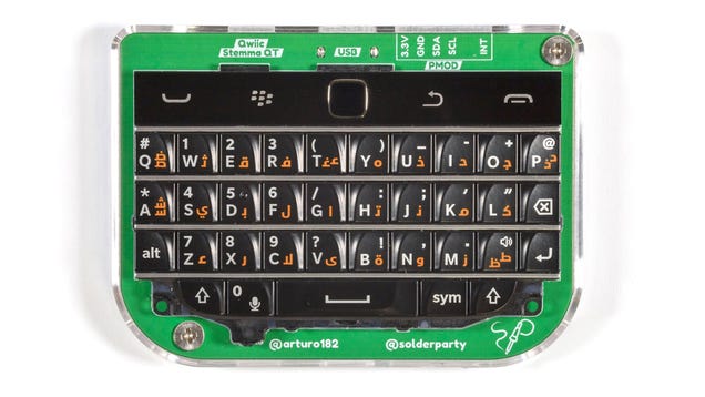 Now You Can Use a Blackberry Keyboard With Your PC