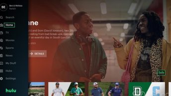 Hulu for Apple TV gets revamped navigation with new sidebar