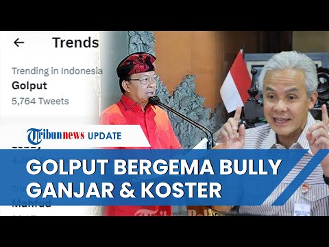 Ganjar Pranowo dan I Wayan Koster Dibully Warganet, Tagar ‘Golput’ Trending Twitter: Tak Respek Lagi