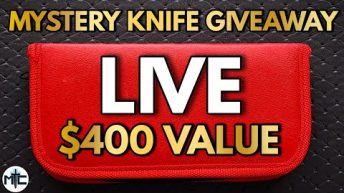 $400 MYSTERY KNIFE GIVEAWAY LIVE + Knives & Knonsense