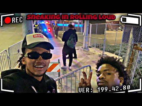 WE SNUCK INTO ROLLING LOUD 2023 *3 Vlogs In 1*