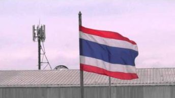 Zooming in the Flag of Thailand