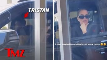 Khloé Kardashian and Tristan Thompson Hit McDonald’s Drive-Thru | TMZ Live