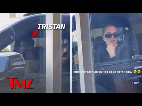 Khloé Kardashian and Tristan Thompson Hit McDonald’s Drive-Thru | TMZ Live