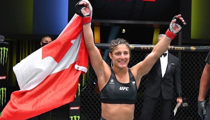 Loopy Godinez says UFC 287 fight against Cynthia Calvillo is “just going to be dominating”