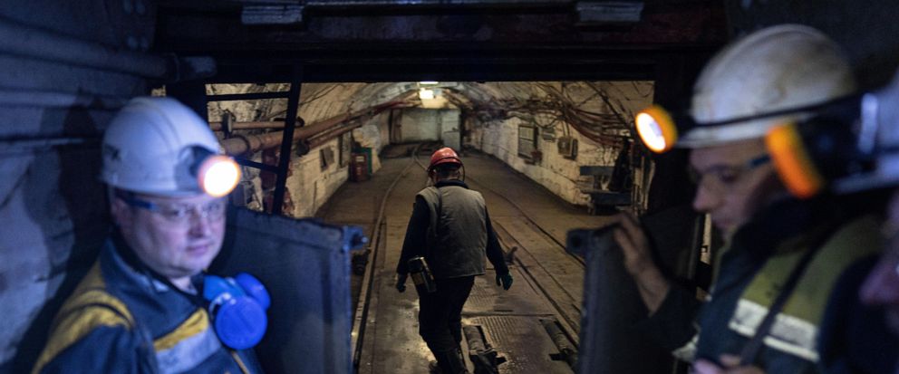 Ukraine’s coal miners dig deep to power a nation at war