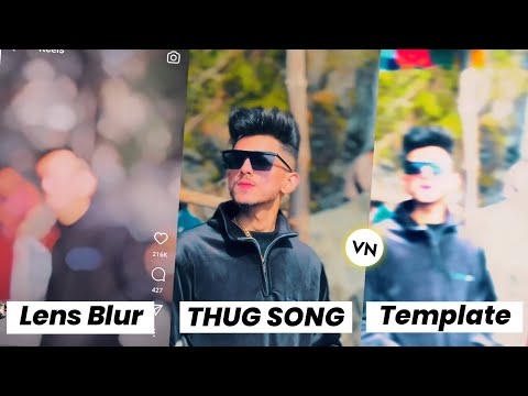 thug love trending video editing | lal lal rakhda akh ve reels editing | capcut template